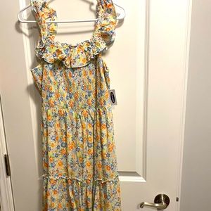 Floral maxi dress